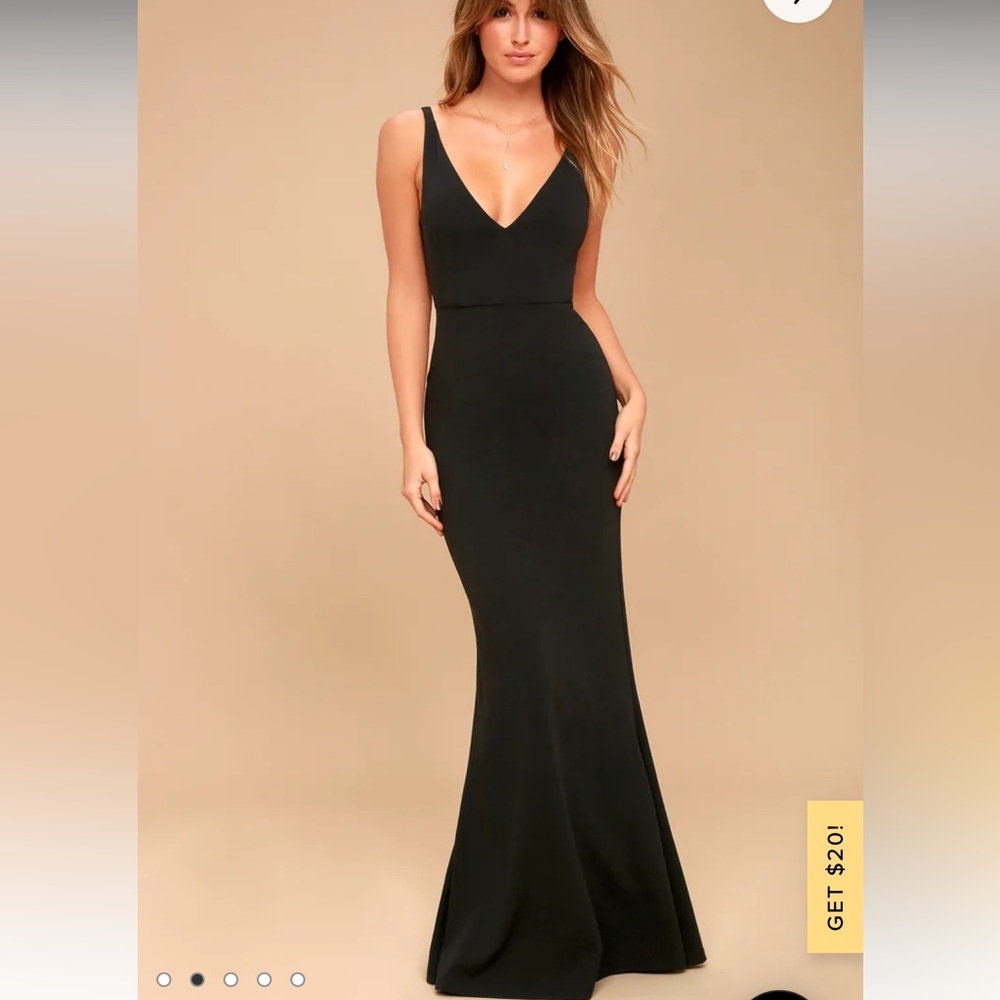 Lulus Melora Black Sleeveless Maxi Dress - Size XS - Picture 4 of 6